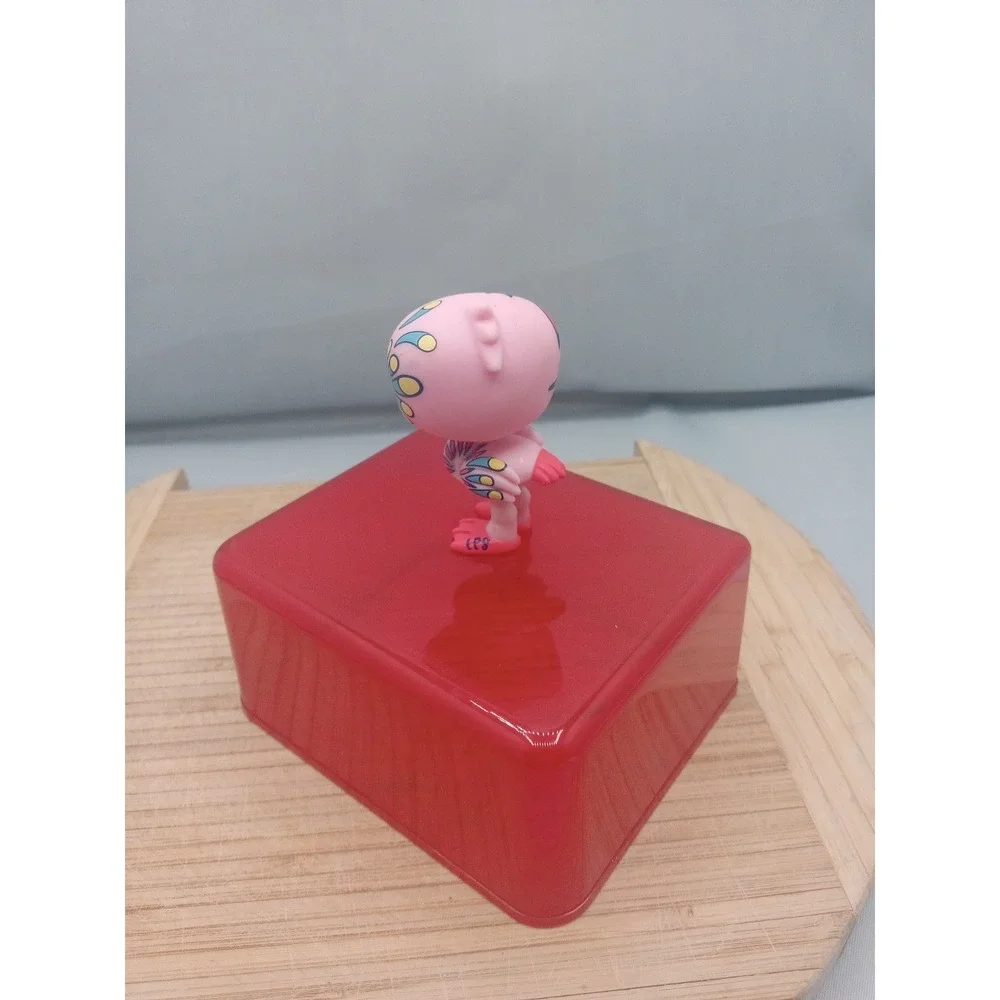 Littlest Pet Shop Flamingo LPS #1438 Pink Post‎ Card Tattoo Feathers